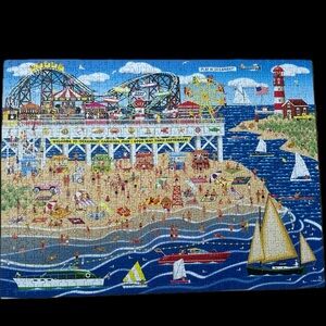 1000 Piece Colorful Beach Theme Jigsaw Puzzle